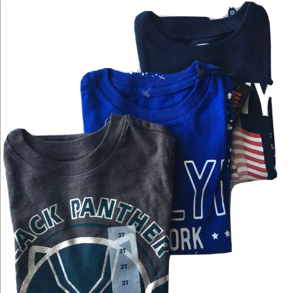 Lot of 3 Toddler Boys T-Shirt 3T